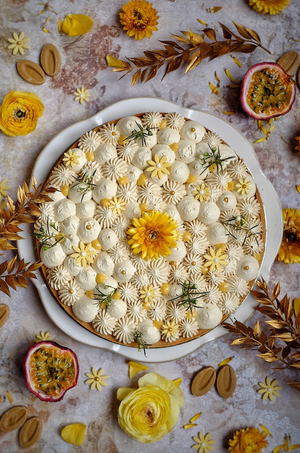Tarte mangue passion croustillant