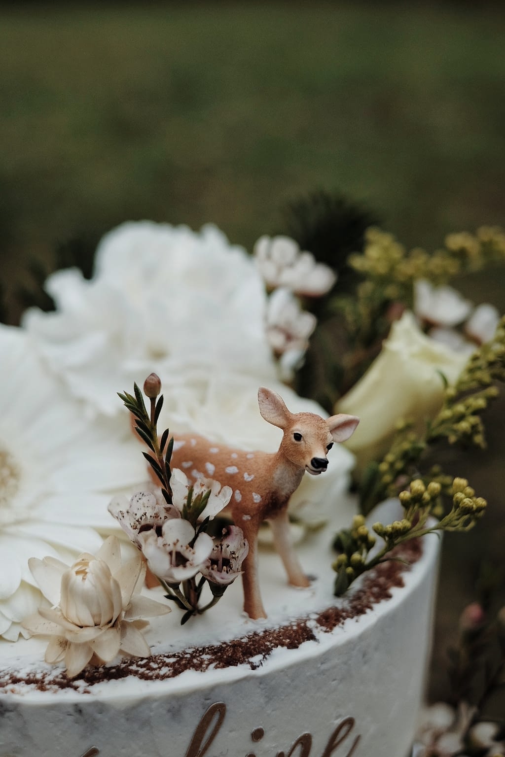 Layer cake biche - détails