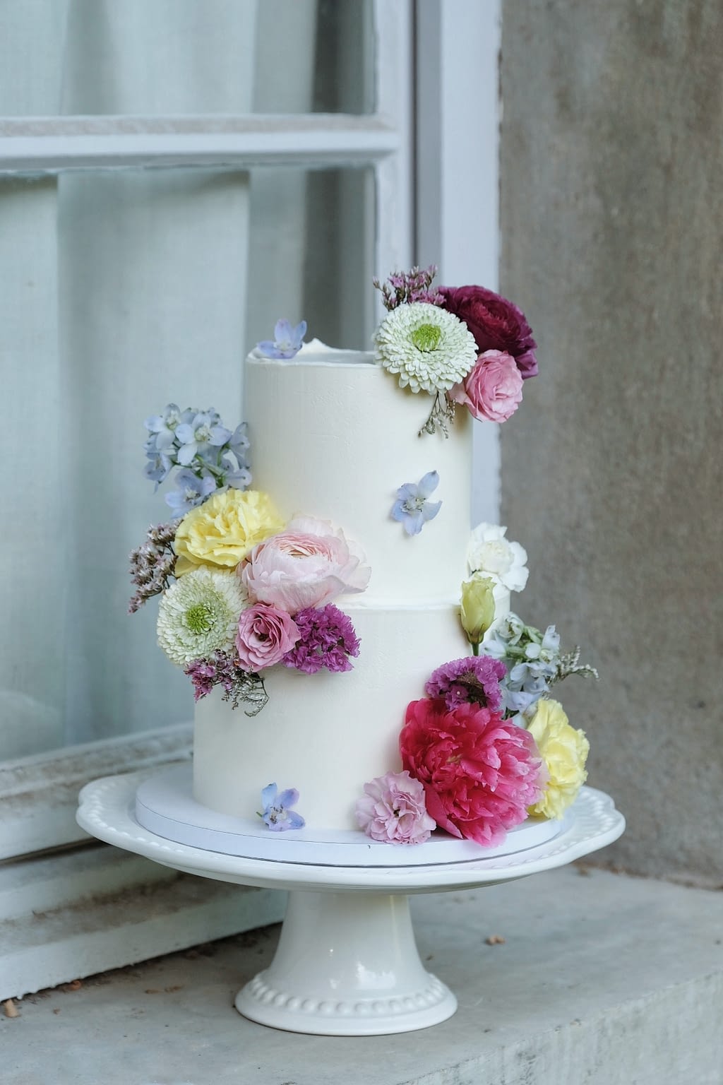 Pièce montée de mariage Lyon florale et colorée