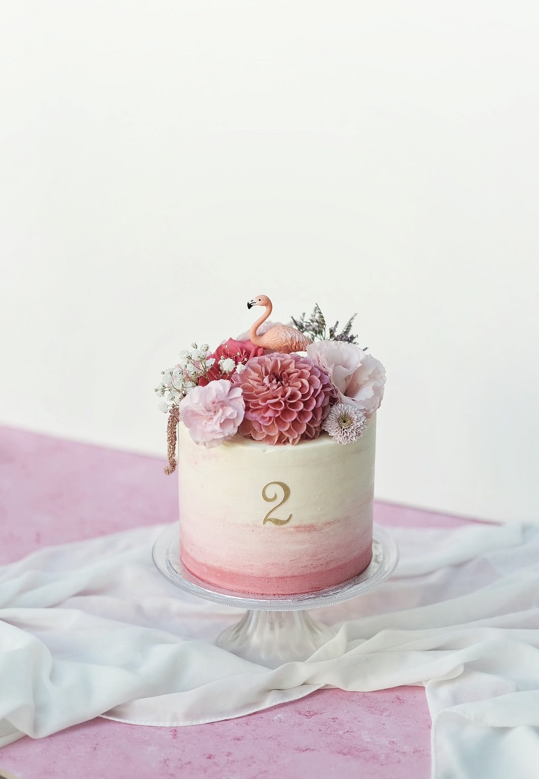 Anniversaire flamant rose