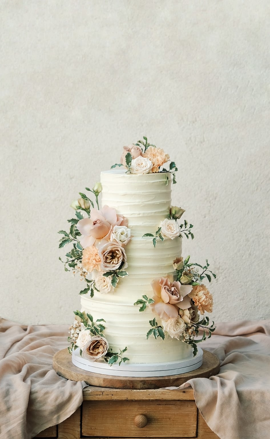Wedding cake terracotta